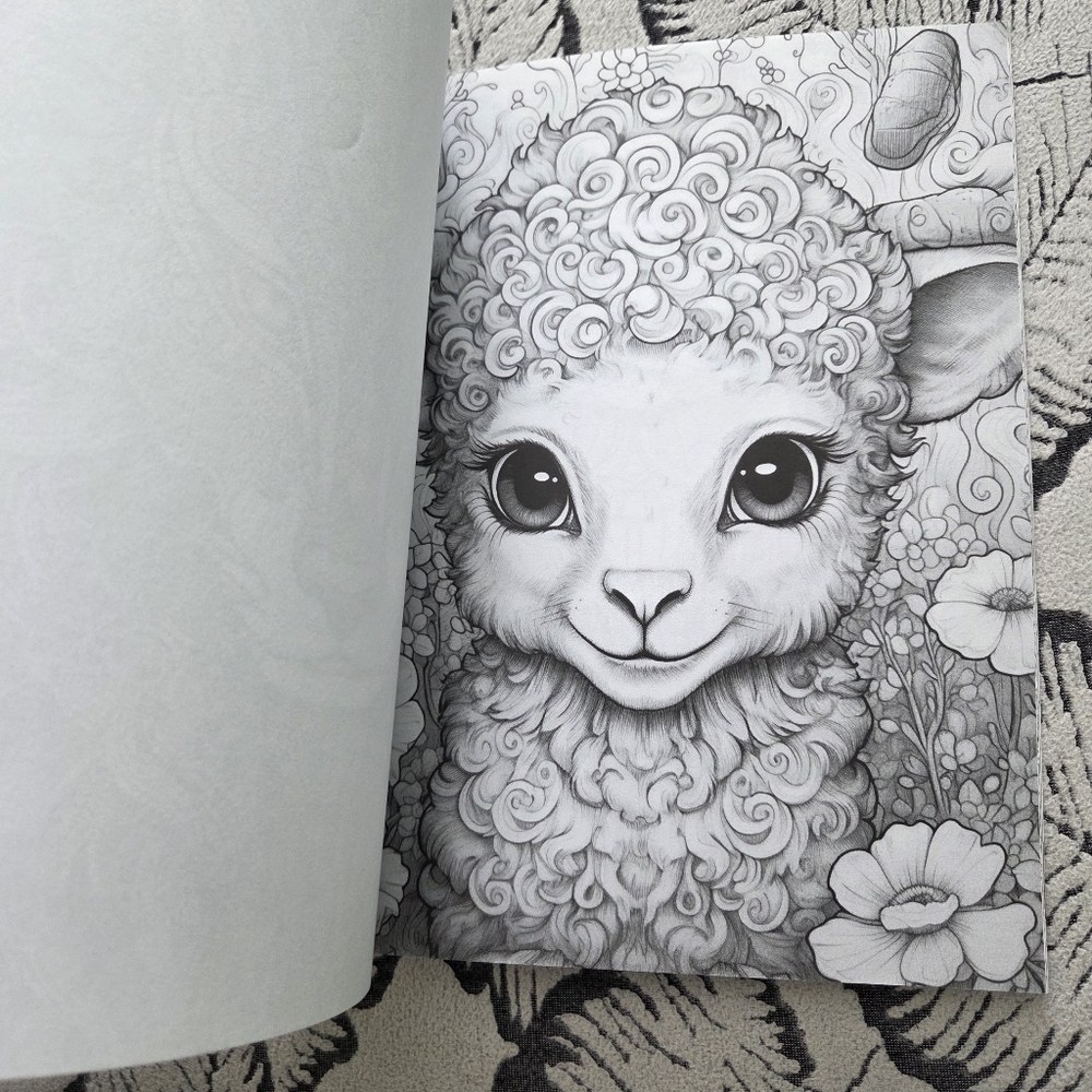 Enchanted Animals Coloring Cook - Picture 10 of 16